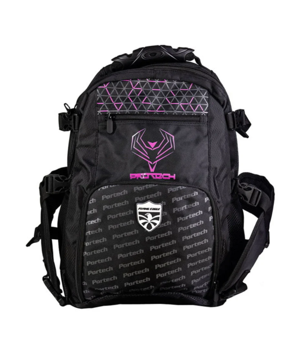 Mochila Flying Eagle Portech Mediana Rosa | Peligro FSK Shop