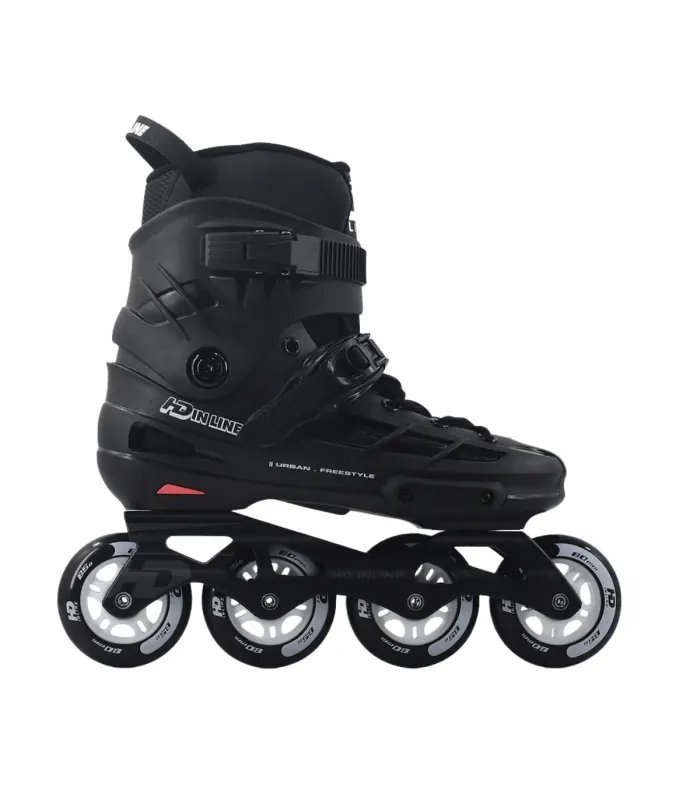 Patines HD Inline New Skull / Black 80mm