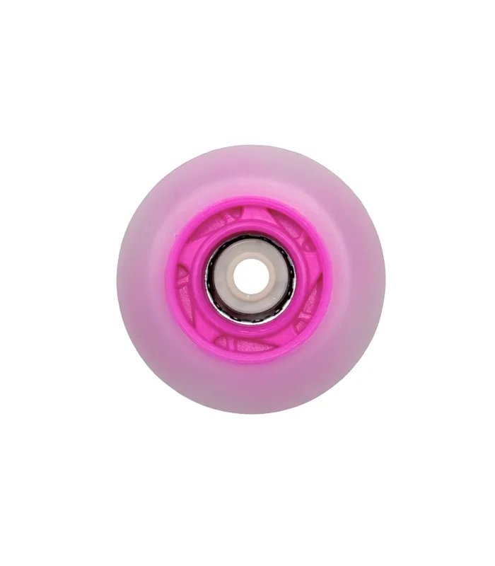 Ruedas LED para patines  Blazer 62mm 64mm Color Rosa