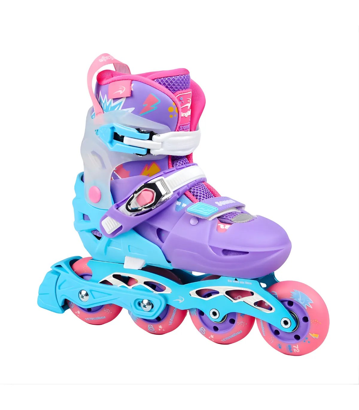 Flying Eagle S6S PRO SONOS Purpura | Patines Infantiles Ajustables