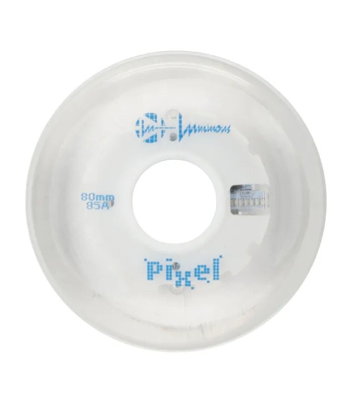 Ruedas Luminous LED Pixel 80mm Azul Tornado | Peligro FSK