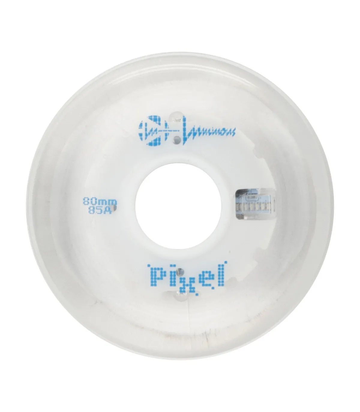 Ruedas Luminous LED Pixel 80mm Azul Tornado | Peligro FSK