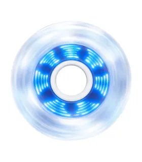 Ruedas Luminous LED Pixel 80mm/85A - Azul Tornado (Pack x4)