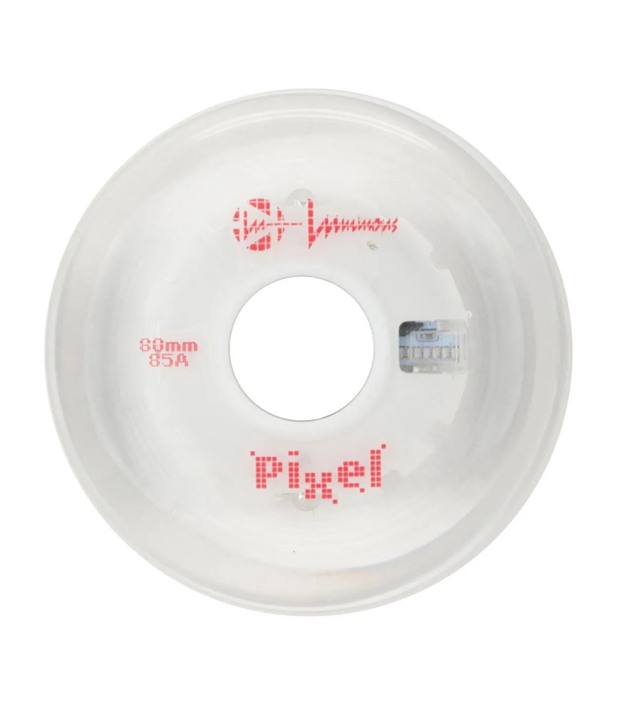 Ruedas Luminous LED Pixel 80mm Rojo Vórtice | Peligro FSK