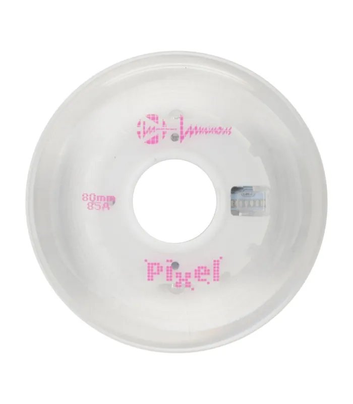 Ruedas Luminous LED Pixel 80mm Roseta Morado | Peligro FSK