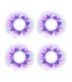 Ruedas Luminous LED Pixel 80mm/85A - Roseta Morado (Pack x4)