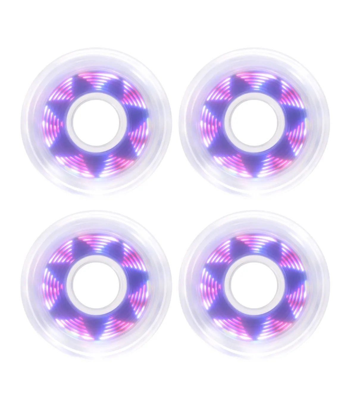 Ruedas Luminous LED Pixel 80mm Roseta Morado | Peligro FSK