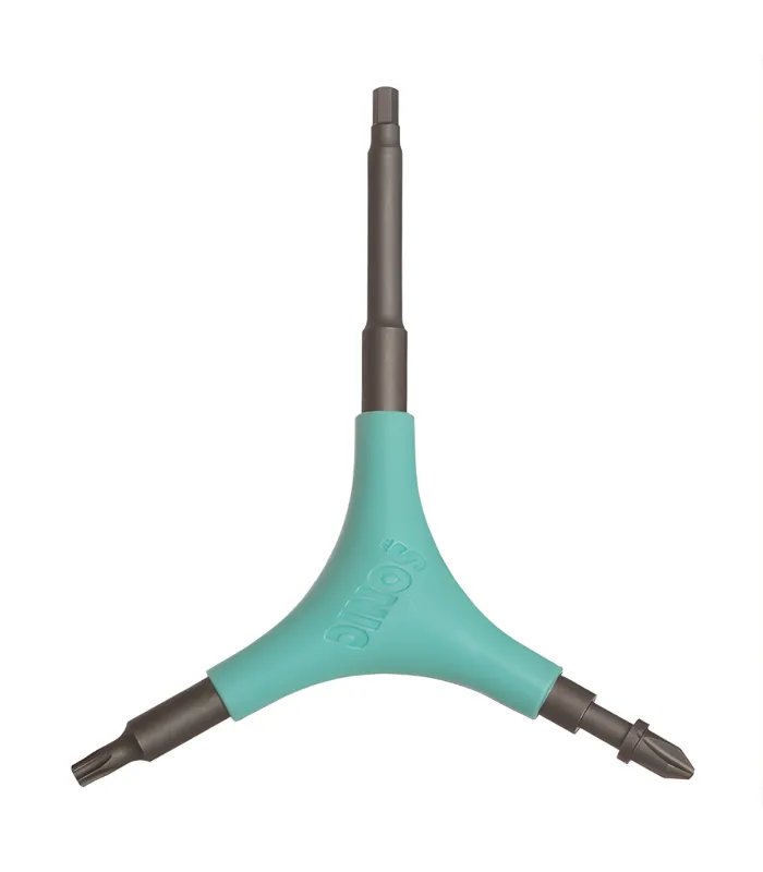 Sonic® Pro Tool + H | Herramienta 7 en 1 para Patines | Peligro FSK