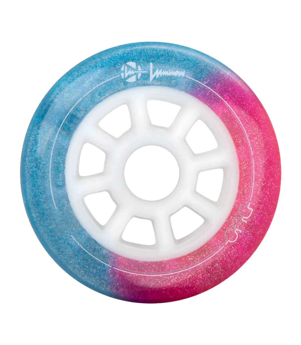 Ruedas Luminous DUO 110mm Galaxy/Purple | Peligro FSK