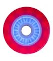 Ruedas Luminous DUO LED 110mm Red/Blue - Pack x3