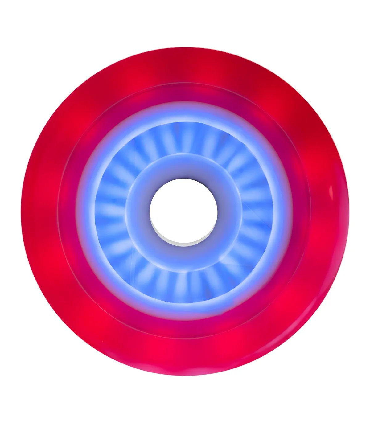 Ruedas Luminous DUO 110mm Red/Blue | Pack 3 Peligro FSK