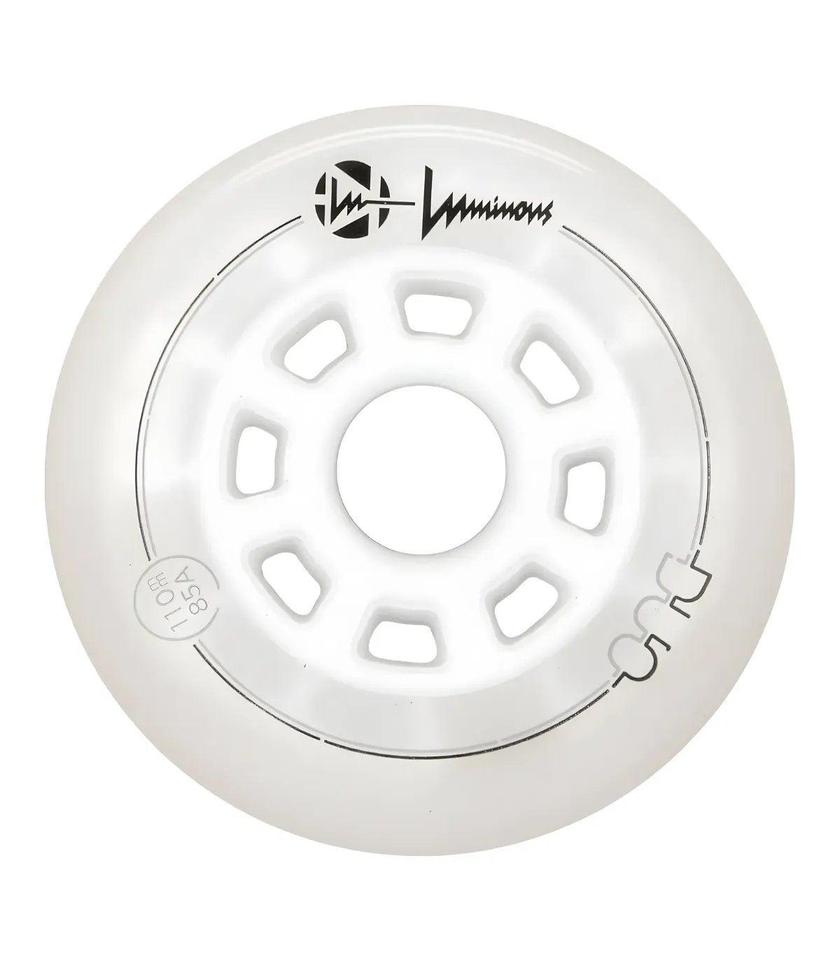 Ruedas Luminous DUO 110mm White/Blue | Peligro FSK Shop