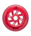 Ruedas Luminous LED 125mm Red/Red - Pack x3