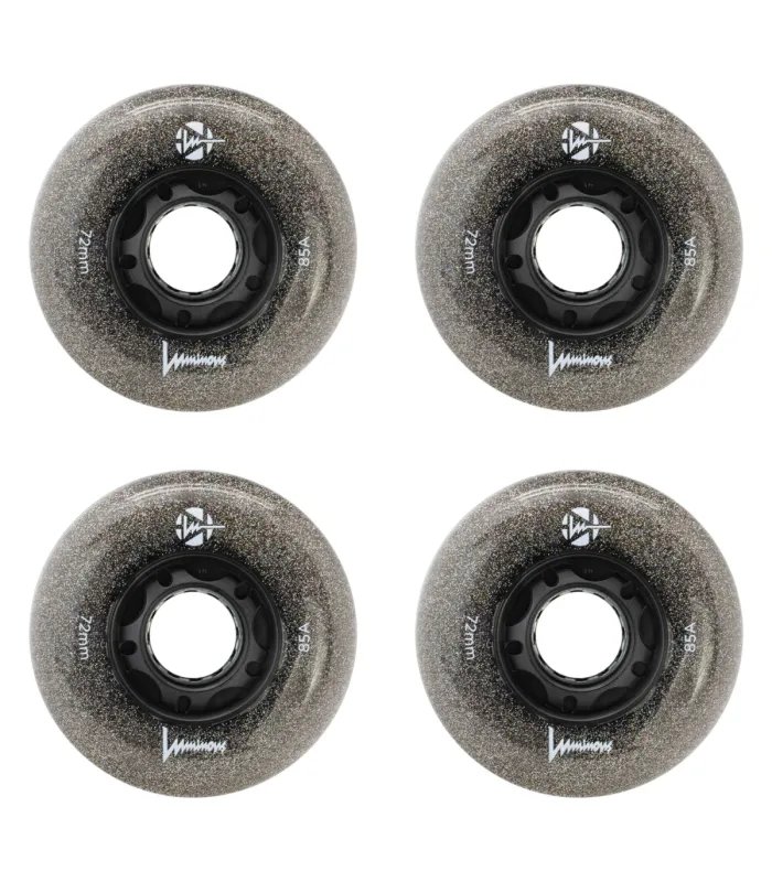 Ruedas Luminous LED 72mm Night Sky | Pack 4 Peligro FSK Shop