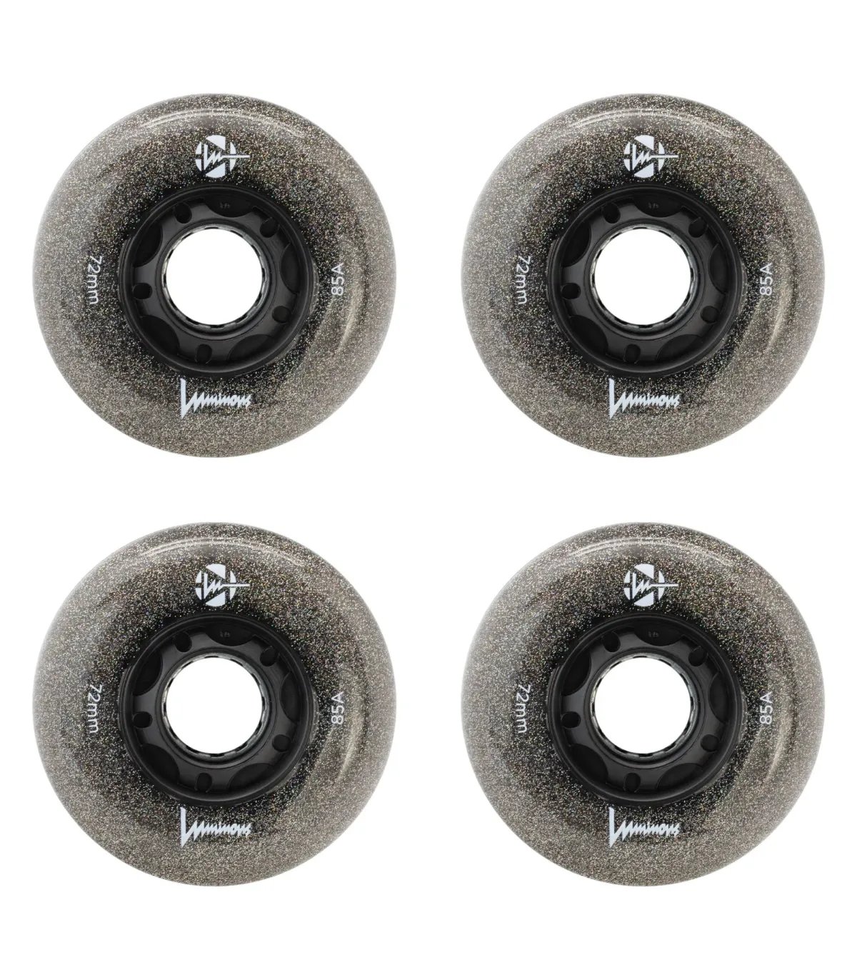 Ruedas Luminous LED 72mm Night Sky | Pack 4 Peligro FSK Shop