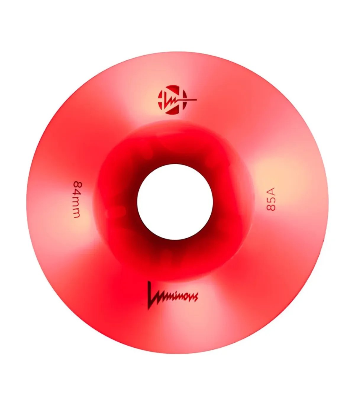 Ruedas Luminous LED 84mm Red Red | Pack 4 Peligro FSK Shop