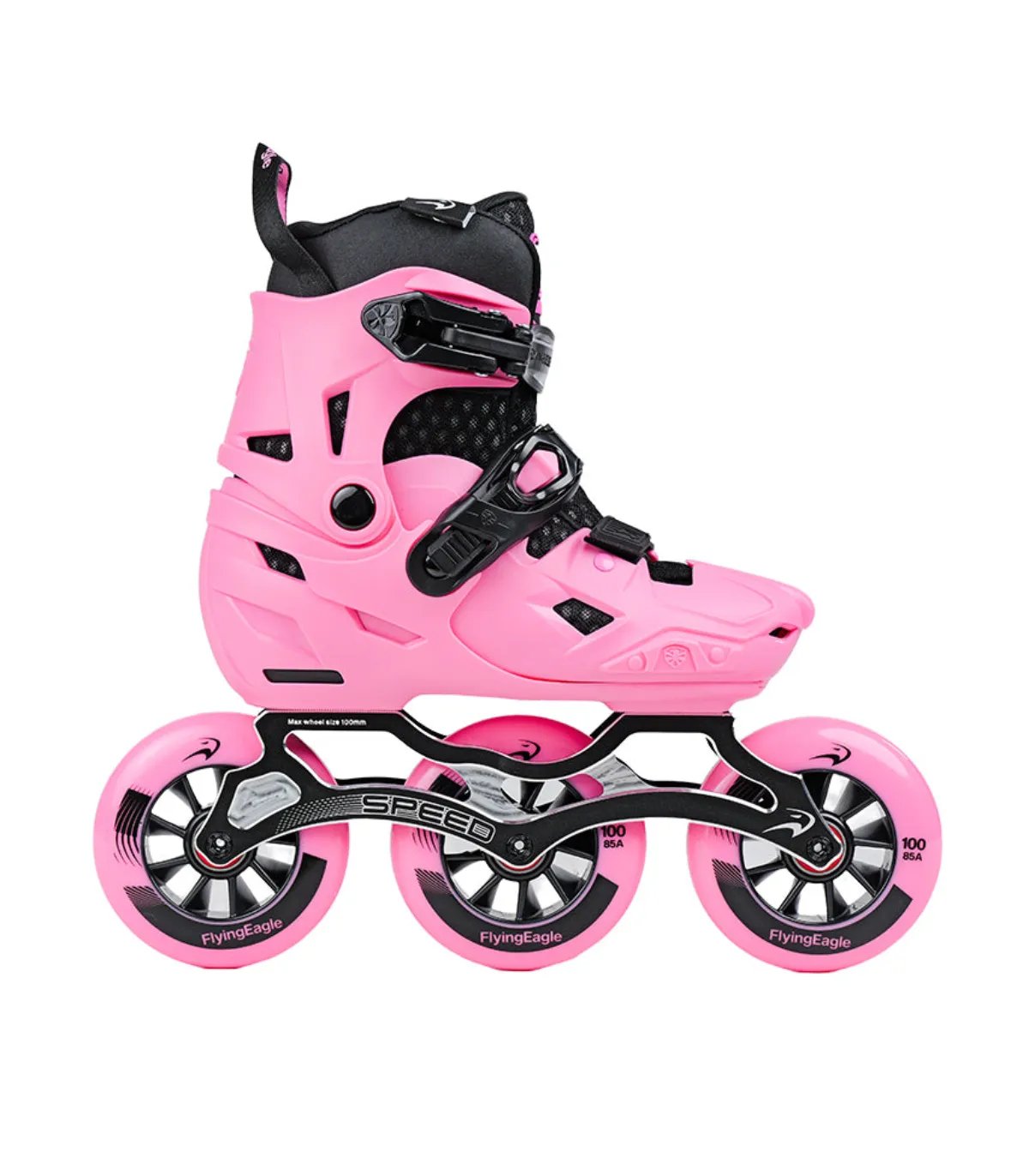 Patines Flying Eagle S7 SPEED PRO Pink Ajustables | Peligro FSK
