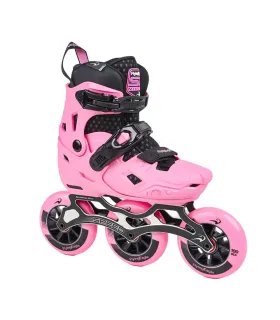 Patines Infantiles Flying Eagle S7 SPEED PRO Pink - Ajustables (3 Ruedas)