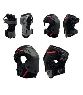 Kit de Protecciones SEBA Pack x3 (Muñequeras, Coderas y Rodilleras con Cierre)