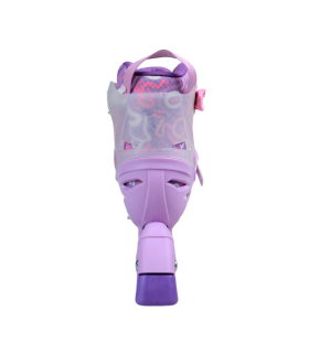Patines Infantiles Flying Eagle S3+ Cosmo Junior Morado - Ajustables