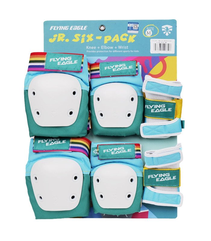 Kit de Protecciones Infantiles Flying Eagle Valiant Azul