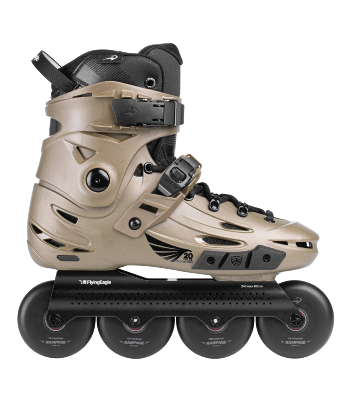 Patines Flying Eagle F6 Falcon Pro 20 Aniversario Bronce | Peligro FSK Shop