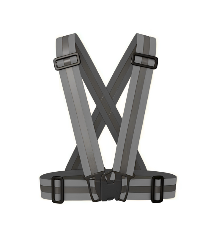 Chaleco Reflejante Elástico de Seguridad - Patinaje y Ciclismo