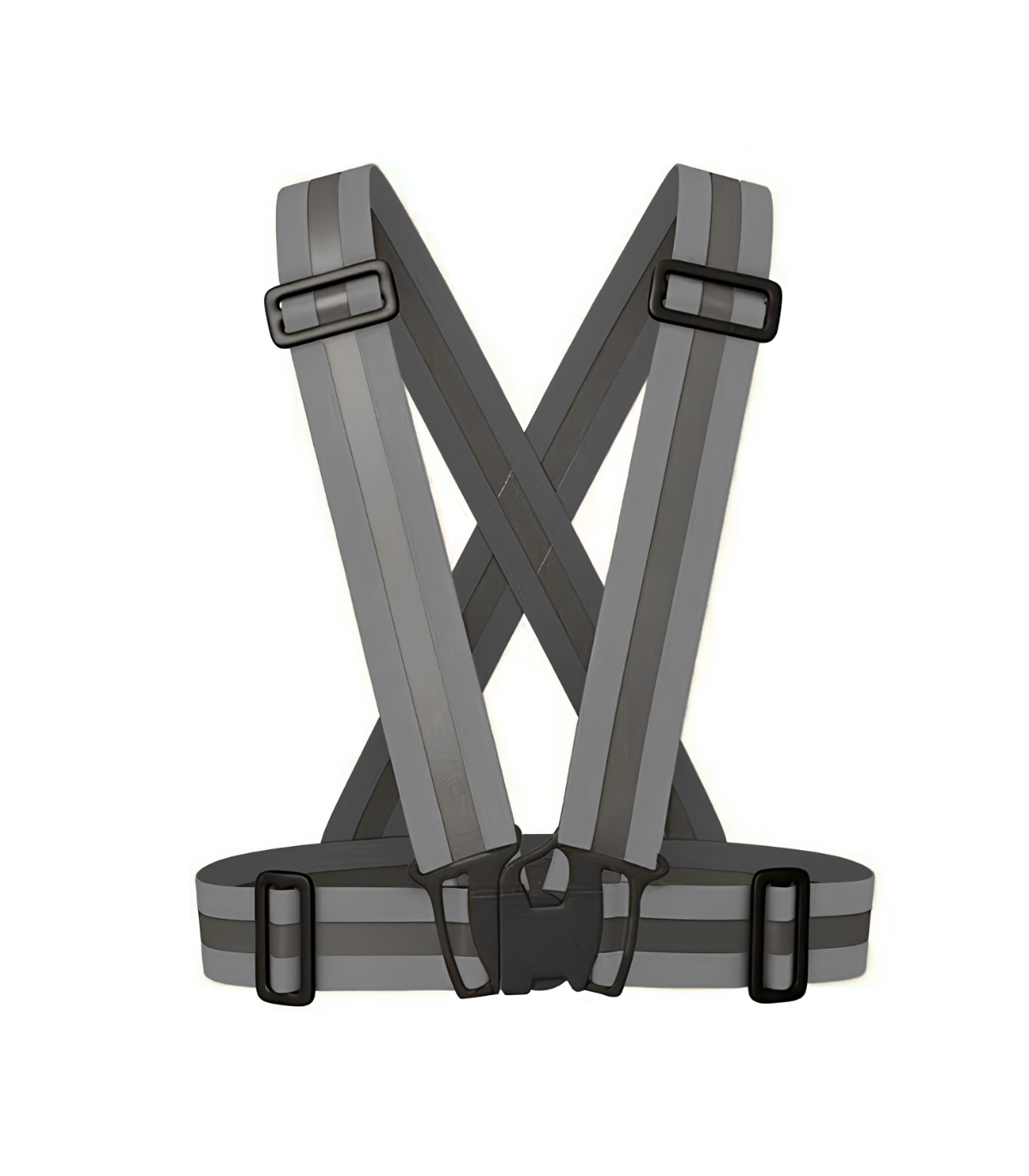 Chaleco Reflejante Elástico de Seguridad - Patinaje y Ciclismo