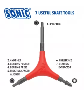 Sonic® Pro Tool + F - Herramienta para Patines