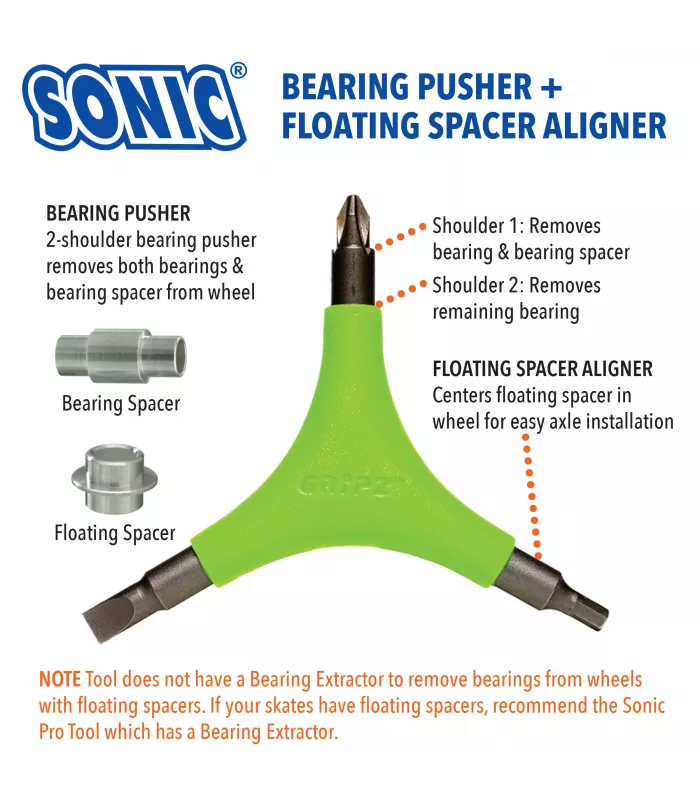 Sonic® Gripz Tool - Herramienta para Patines