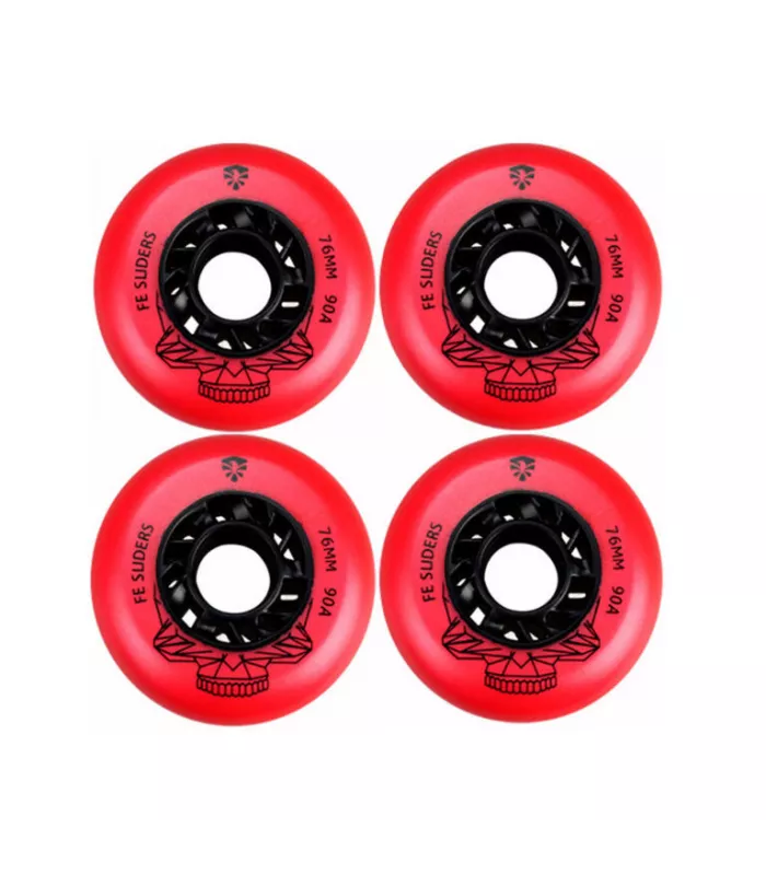 Ruedas Flying Eagle Sliders Verdes 80mm 90A Set 4 Unidades