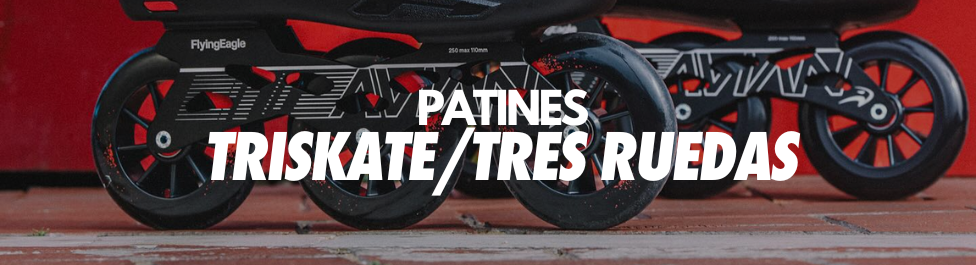 Patines tres ruedas