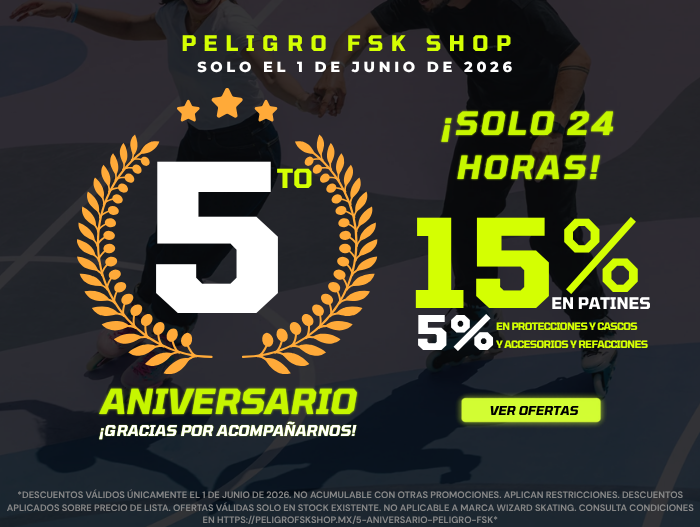 Aniversario 5 | Peligro FSK Shop